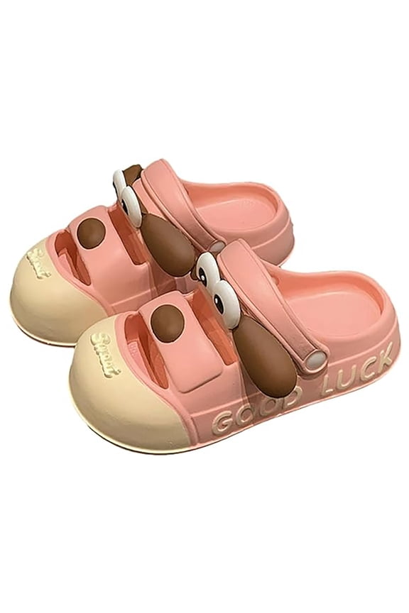 Slippers For Women Teen Cute Clogs Garden Shoes Cushioned Thick Sole Non- Water Shower Beach Pool Sandals Daily Wear