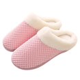 thumbnail image 1 of Wovix Slippers for Womens Warm Memory Foam Anti- House Shoes Comfortable Cotton Slippers Home Bedroom Shoes Indoor Outdoor Fuzzy Collar Thermal Daily, 1 of 3