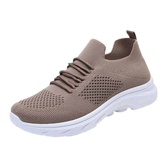 Wovix Sneakers for Women Walking Shoes Non Lightweight Casual Breathable Tennis Shoes Work Shopping Travel Lightweight Basic Soft Breathable Daily Spring Summer