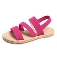 thumbnail image 1 of Wovix Strappy Espadrille Platform Wedge Sandals for Women Dressy Summer Beach Shoes with Comfortable Cushioned Insole and Ankle Strap Buckle, 1 of 9
