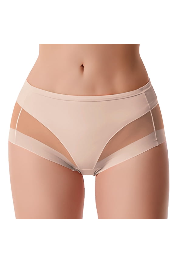 Tummy Control Panties for Women Seamless Lifter Briefs Comfy Body Shaper Shapewear Underwear Red M