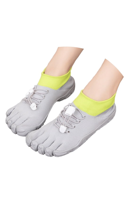 Unise Barefoot Five Toed Fitness Shoes Water Shoes Men Women Swim Beach Shoes Non-Slip Zero-drop Quick Dry Shoes Lightweight Breathable Soft Athletic Footwear Daily