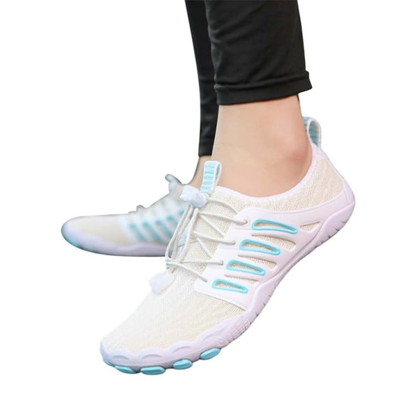 Wovix Unisex Barefoot Shoes for Women Men Breathable Non-Slip Athletic Footwear Wide Toe Water Shoes for Hiking Non-Slip Neuropathy Shoes Daily