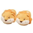 thumbnail image 1 of Wovix Unisex Novelty Cute Animal Feet Slippers Indoor House Plush Slippers Funny Christmas Gifts Comfy Closed Back Gifts For Daily House Shoes, 1 of 7