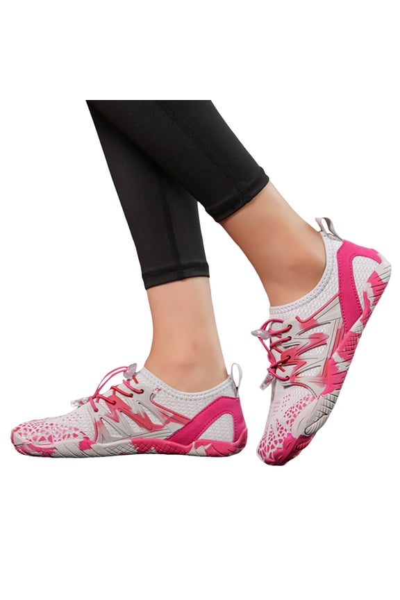 Unisex Water Shoes Quick Dry Aqua Swim Barefoot Shoes for Outdoor Fishing Beach Pool Boat Surfing Walking Lightweight Water Park and Yoqa Activities