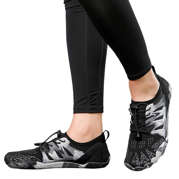 Wovix Unisex Water Shoes Quick Dry Aqua Swim Barefoot Shoes for Outdoor Fishing Beach Pool Boat Surfing Walking Lightweight Water Park and Yoqa Activities