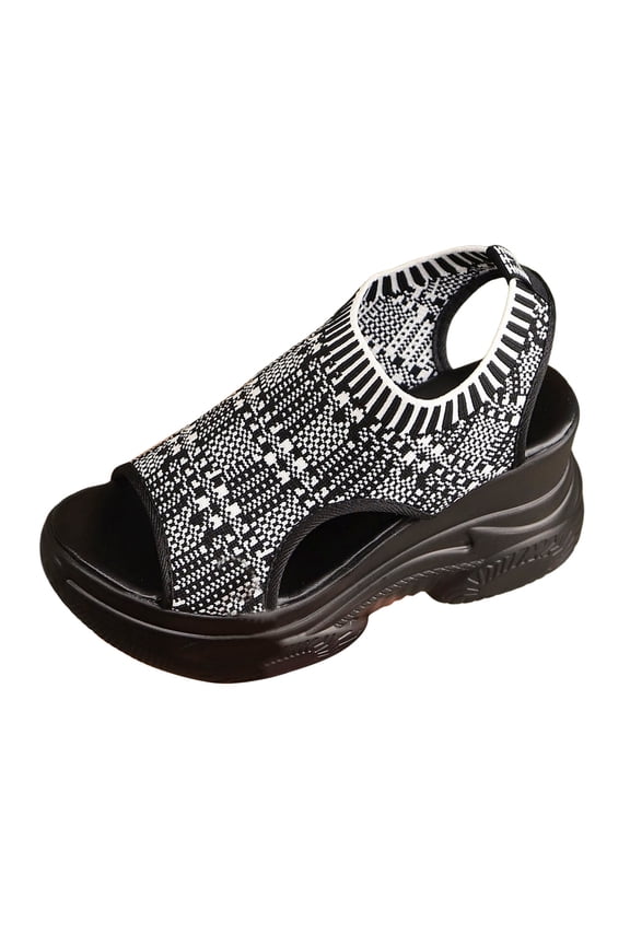 Walking Shoes For Women Beach Ankle Elastic Summer Sandals Arch Support Comfort Simple Shoes