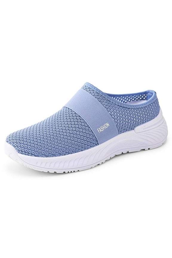 Wide Toe Box Shoes Women Non- Ultra Light Sneakers Extra Wide Feet Arch Support Walking Shoes Breathable Basic Daily