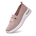 thumbnail image 1 of Wovix Women Extra Wide Width Sneakers Air Cushion Road Running Shoes Ultra Light Tennis Gym Workout Training Shoes Breathable Walking Shoes with Arch Support Spring Summer, 1 of 7