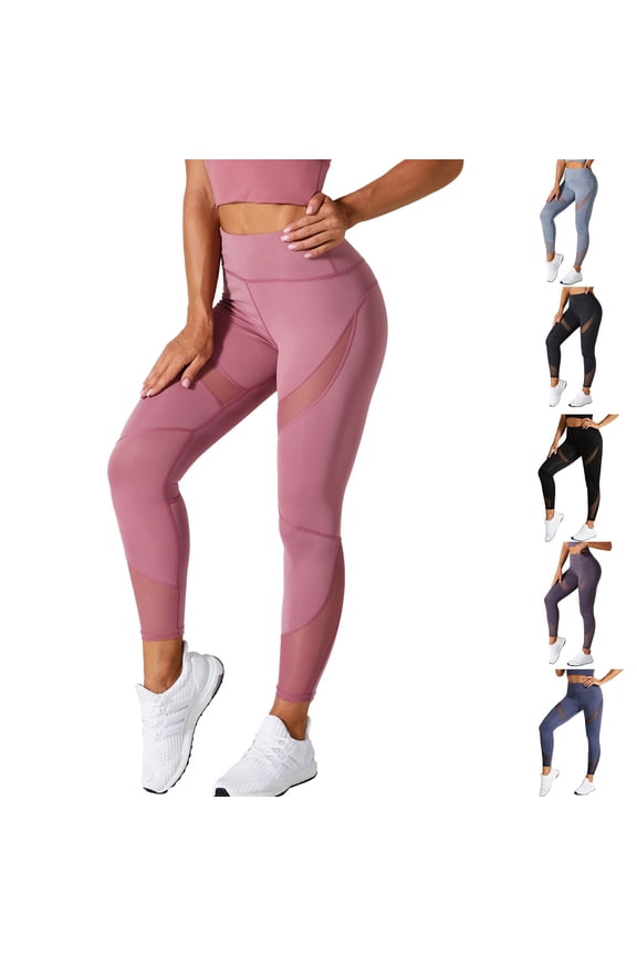 Women Legging Full Length High Waisted Yoga Pants Running Workout Leggings Tummy Control Lounge Pants