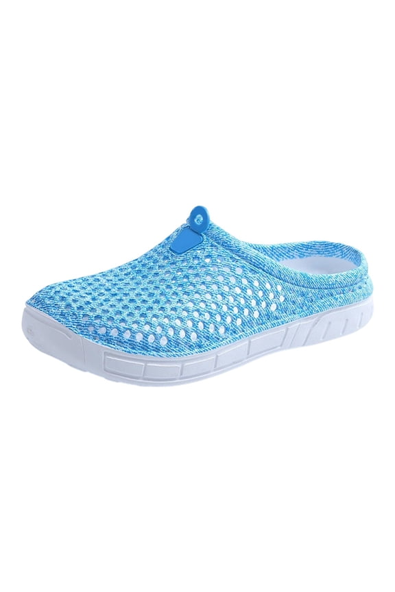 Women'S Slipper Garden Clog Shoes Mesh Breathable Slippers Beach Sandals Shower Water Shoes Walking Anti- Footwear Indoor Outdoor Shoes