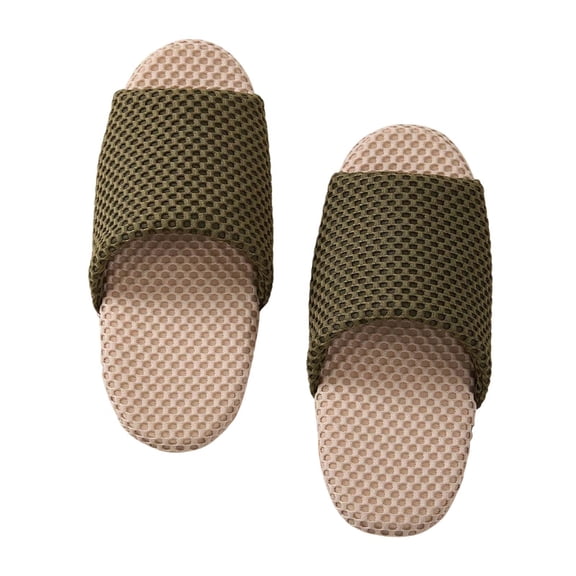 Wovix Women'S Slipper Lightweight Breathable Open Toe Indoor Slipper Spa Bedroom Hotel Travel Unisex Indoor Outdoor Shoes