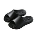 thumbnail image 1 of Wovix Women'S Slipper Open Toe Casual Classic Cushion Sandals Basic Shower House Lightweight Shoes Indoor Outdoor Shoes Black 36, 1 of 5