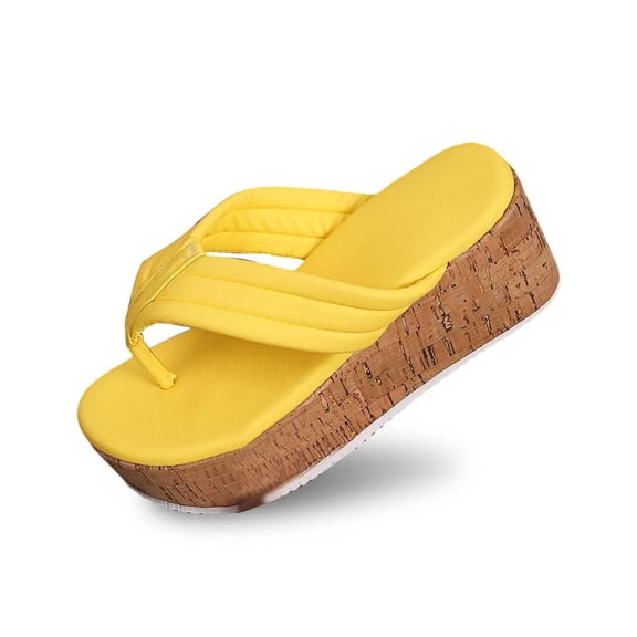 Wovix Women'S Slipper Open Toe Platform Sandals Casual Non-Slip Trendy Streetwear Shoes Indoor Outdoor Shoes Green 37