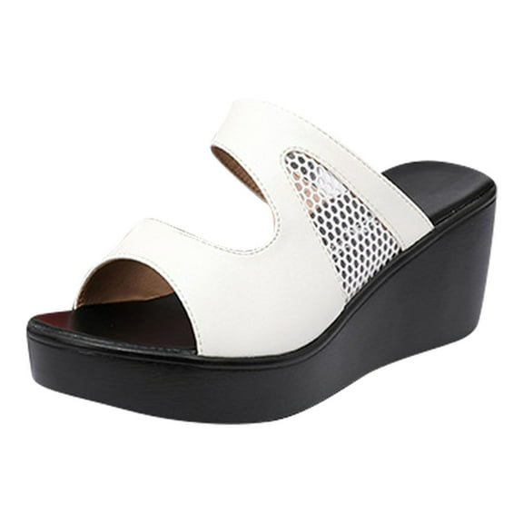 Wovix Women'S Slipper Summer Stylish Slippers Thick Sole Flip Flops For Everyday Casual Work Wear Daily Wear