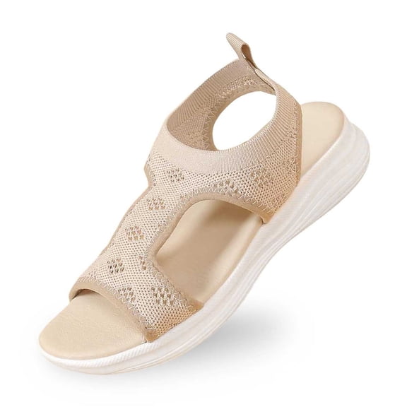 Wovix Women Trendy Sandals Orthopedic Shoes Breathable Mesh Slide With Arch Support Comfortable Beach Sandal Indoor Outdoor Shoes