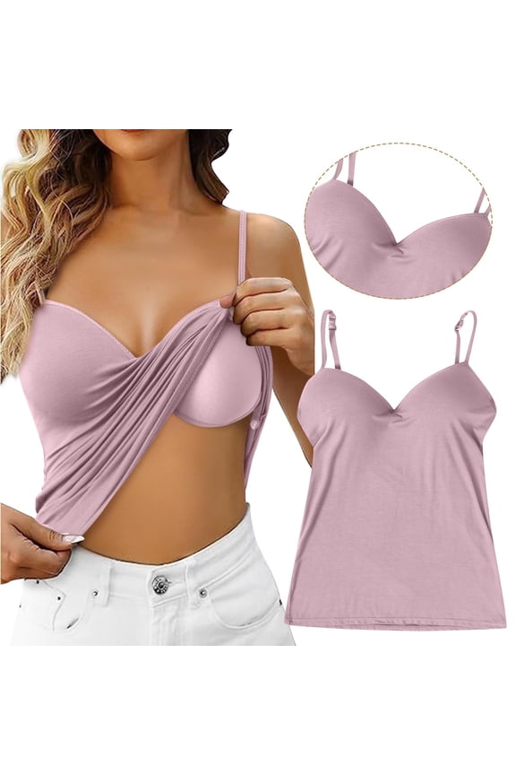 Women Y2K Tank Tops Sleeveless Solid Backless Spaghetti Strap Pleated Camisole Going Out Undershirt Purple S