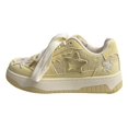thumbnail image 1 of Wovix Women's Cute Star Chunky Sneakers Y2k Aesthetic Unique Comfort Casual Walking Creamy Stylish Platform Shoes for Sports Daily School, 1 of 6