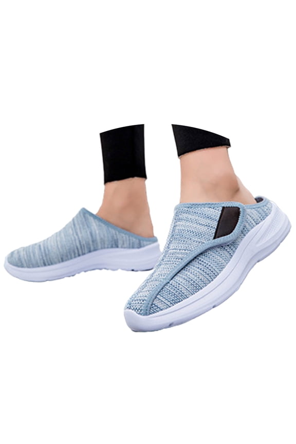 Women's Go Walk Joy Cushioning Sneakers Solid Simple Lightweight Breathable Shoes