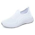 thumbnail image 1 of Wovix Womens Mesh on Walking Shoes Comfort Shoes Non Mesh Casual Running Sneakers Lightweight Breathable Soft Athletic Footwear Zero Drop For Outdoor Activities, 1 of 7
