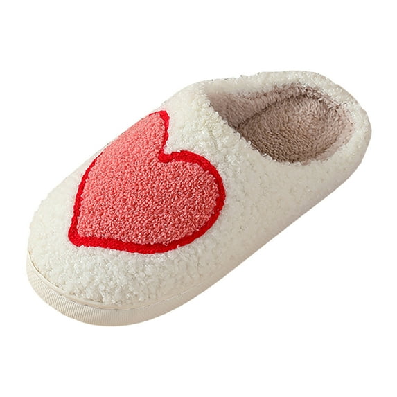 Wovix Womens Slippers Memory Foam Cute Cartoon Graphic Plush Fluffy Thermal Lined Slippers Indoor House Home Winter Shoes Casual Indoor Shoes