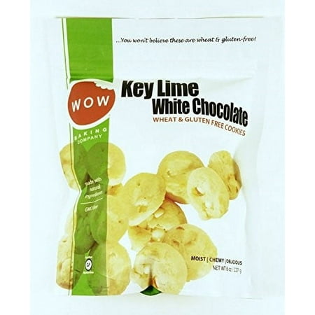 Wow Baking Company Cookies, Key Lime White Chocolate, 8 Oz