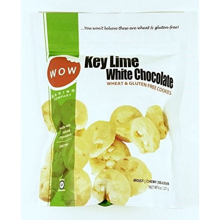 WOW Baking Key Lime White Chocolate Cookies, 8 Oz – Delicious