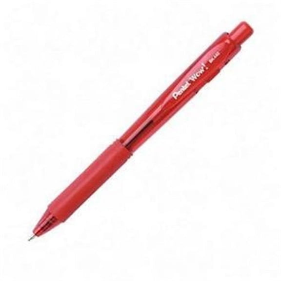 Pentel Retractable Rubber Grip Ballpoint Pen BK440-B