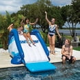 thumbnail image 1 of Wow Cascade Pool Slide with Dual Sprinklers Heavy Duty Design, 1 of 4