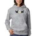 thumbnail image 1 of Wow Daisy Banner. Hoodie Women -Image by Shutterstock, Female Medium, 1 of 4