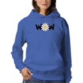 thumbnail image 1 of Wow Daisy Banner. Hoodie Women -Image by Shutterstock, Female Small, 1 of 4