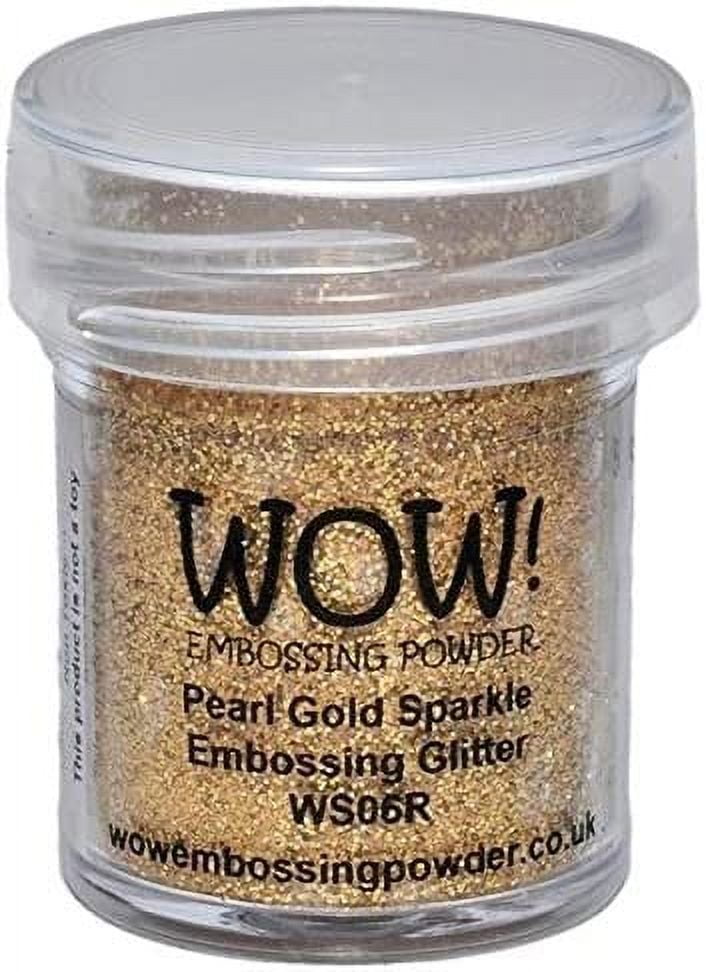 WOW! Embossing Powder 15ml-Pearl Gold Sparkle - Walmart.com