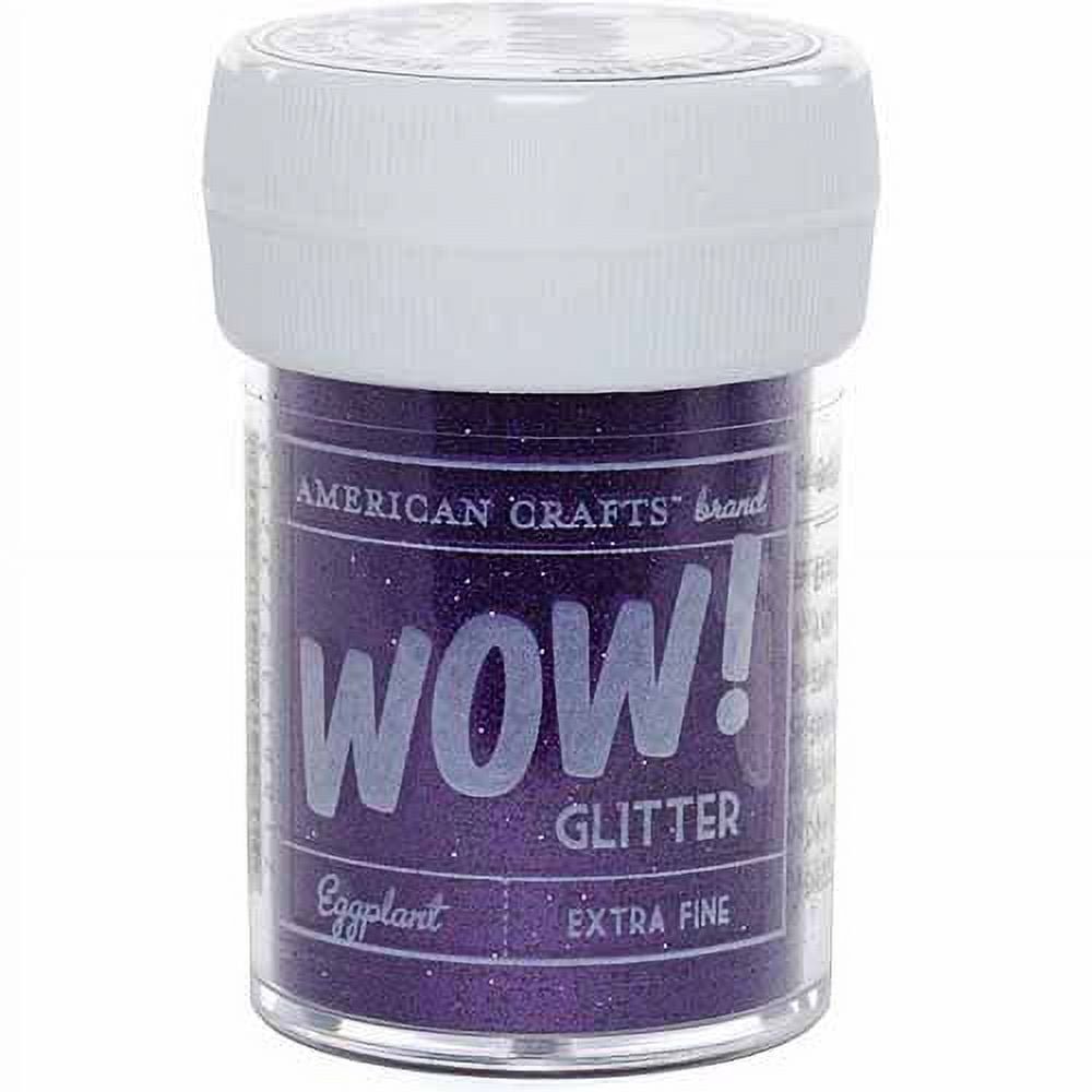 American Crafts - Wow! Glitter - Extra Fine - Iridescent Carrot