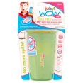 thumbnail image 1 of JUICY! WOW CUP NEW Translucent Wow Cup with Freshness Lid - 9 oz. (Green/Orange), 1 of 5