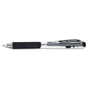 Wow! Gel Retractable Gel Pen, (0.7mm) Medium Line, Black Ink