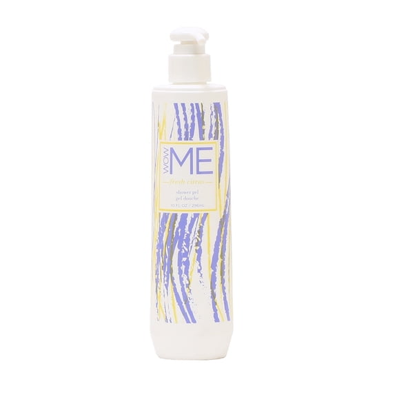 WOW ME Shower Gel, Fresh Citrus, 10 oz