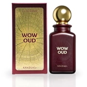 Wow Oud EDP Spray 100ML 3.4 OZ By Khadlaj | Embrace The Essence Of Exquisite Luxury With This Oudy Scent.