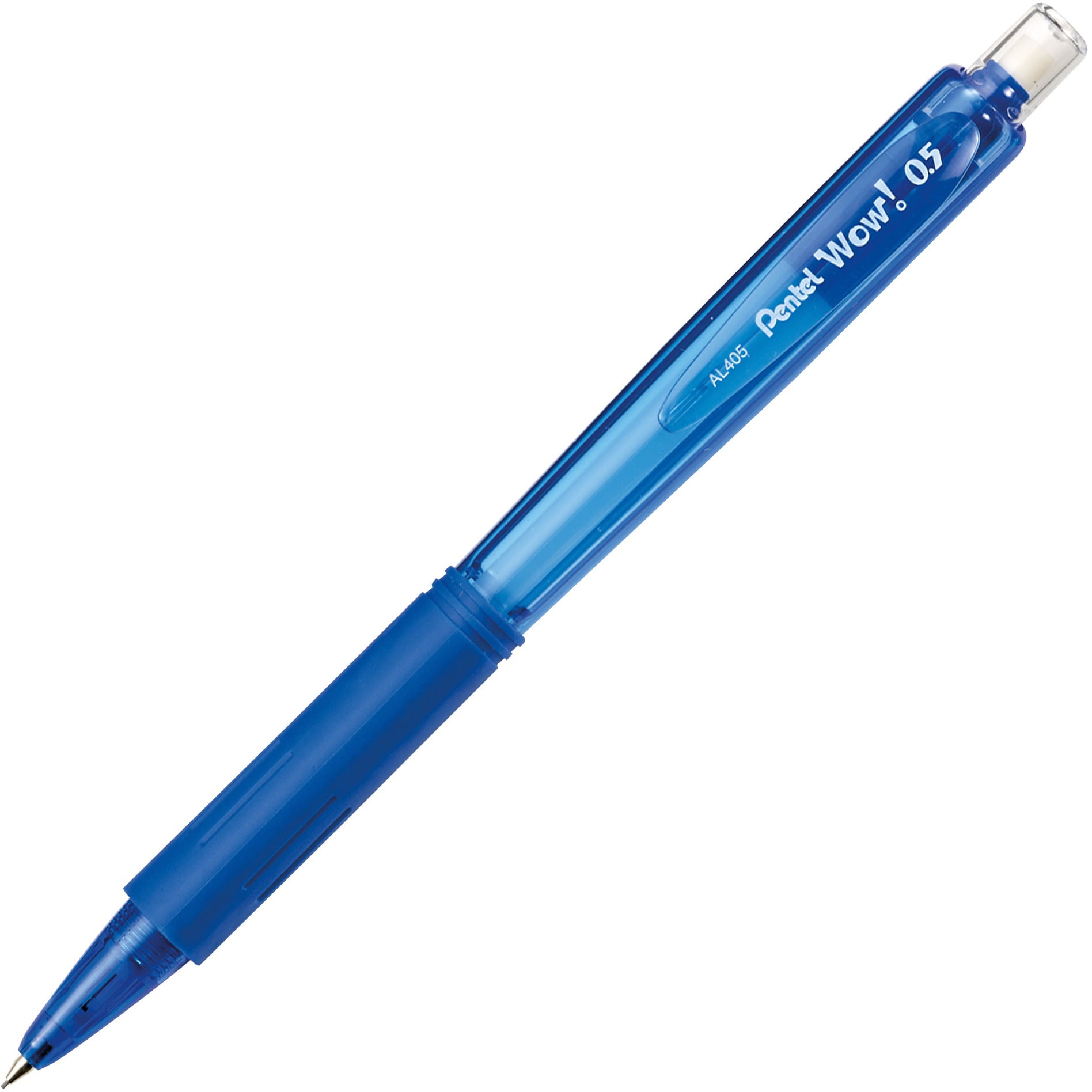 Wow! Pencils, 0.5 mm, HB (#2), Black Lead, Blue Barrel, Dozen Wow! Pencils, 0.5 mm, HB (#2), Black Lead, Blue Barrel, Dozen