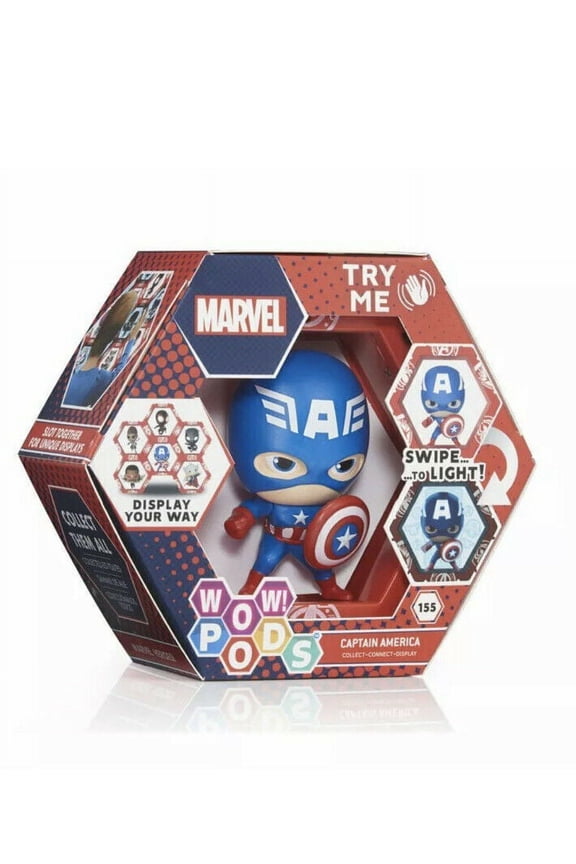 Wow! Pods Marvel Captain America Light up Figure