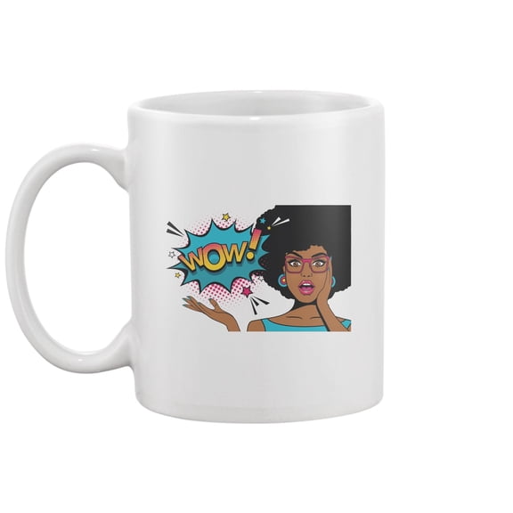 Wow Pop Art  Mug -Image by Shutterstock