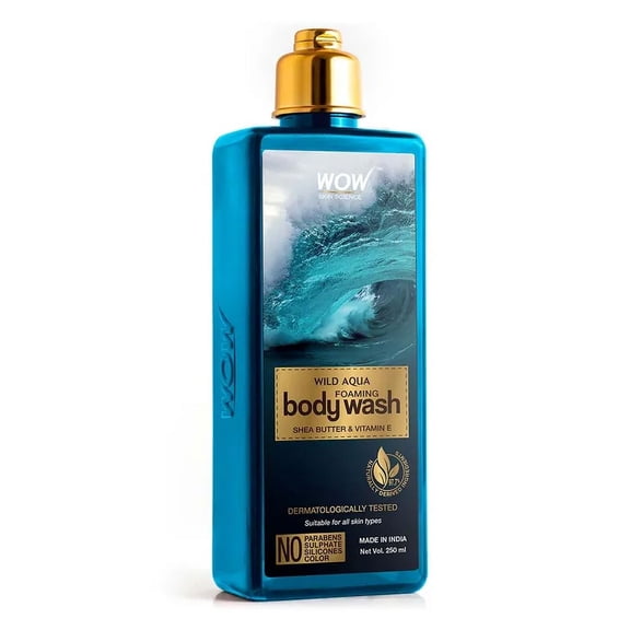 Wow Skin Science Wild Aqua Foaming Body Wash 250ml