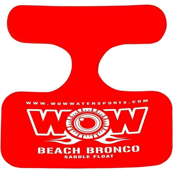 Wow Sports 14-2140 Beach Bronco Floating Foam Pool Seat - Red