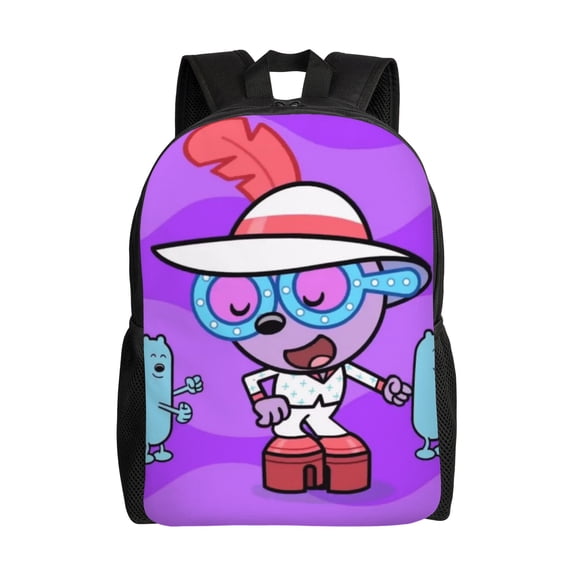 Wow! Wow! Cartoon Wubbzy! Backpack Large Capacity Bookbag Computer Business Rucksack Backpacks For Travel Gifts One Size