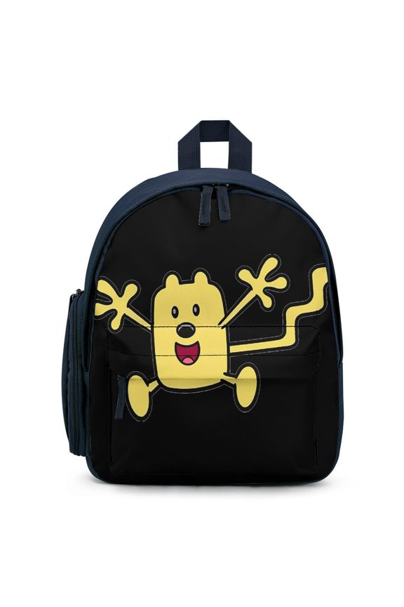 Wow Wow Wubbzy Backpack Cute Lightweight Small Laptop Bag Daypack Durable Bookbag for School Travel Hiking Gifts