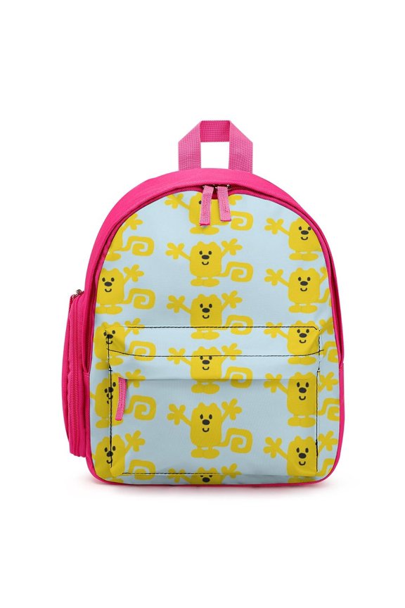 Wow Wow Wubbzy Backpack Cute Lightweight Small Laptop Bag Daypack Durable Bookbag for School Travel Hiking Gifts