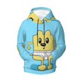 thumbnail image 1 of Wow Wow Wubbzy Teen Boys Girls Hoodies 3D Printed Hooded Sweatshirts for Kids Long Sleeve Casual Unisex Pullovers with Pockets, 1 of 8