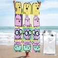 thumbnail image 1 of Wow Wow Wubbzy Beach Towel, Soft Lightweight Quick Dry Absorbent Large Bath Towels, Kids Adults Bath Shower Towel for Travel Swimming Beach Gym Camping Yoga 31.5"x63", 1 of 8