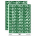 thumbnail image 1 of Wow You Really Snailed Nailed It Teacher Student School Sticker Set - Dark Green - Matte Finish - 1.75" Medium, 1 of 7