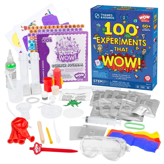 Wow in the World: 100 Experiments That Wow!, (Hardcover)
