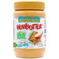 WowButter NutFree All Natural Peanut Butter Soy Spread Creamy 17.6